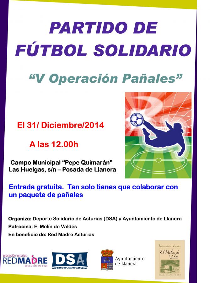 cartel futbol rm asturias