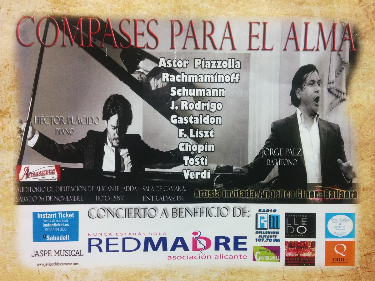 cartel concierto alicante