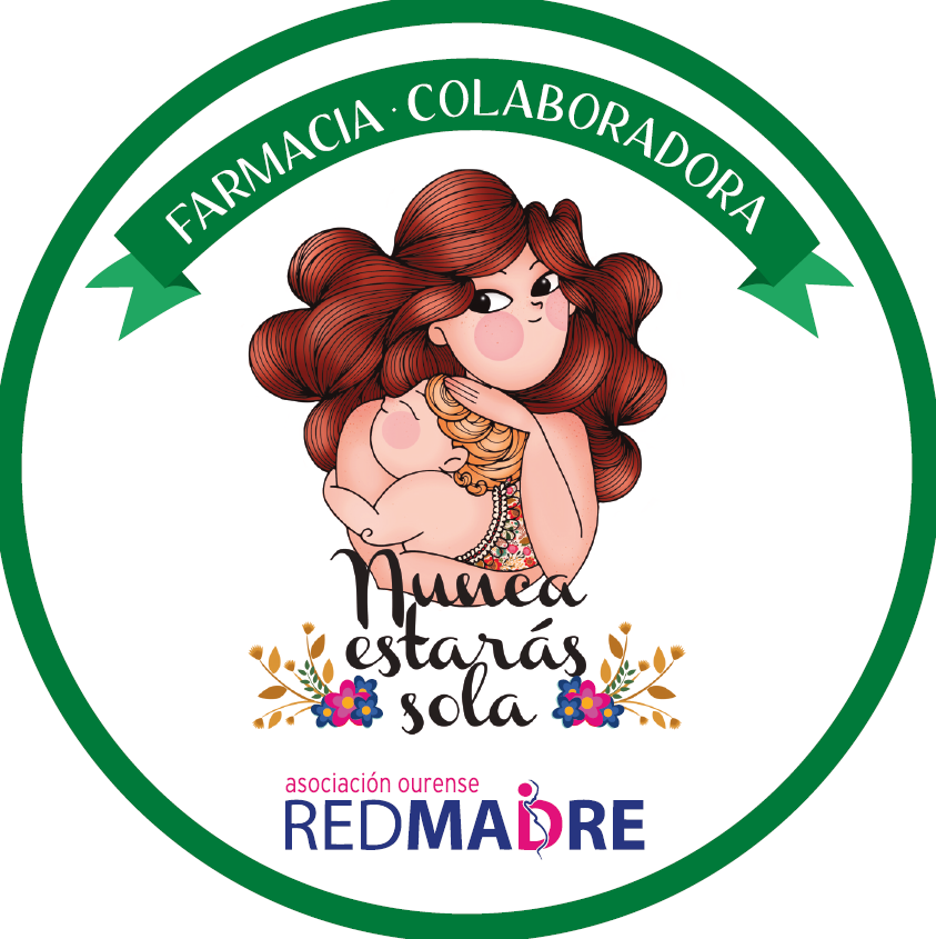 Redmadre orense pegatina farmacias2