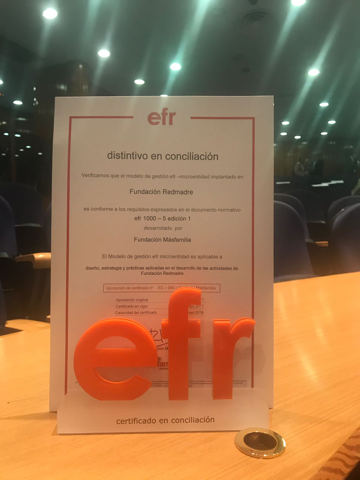Fundacion REDMADRE EFR7