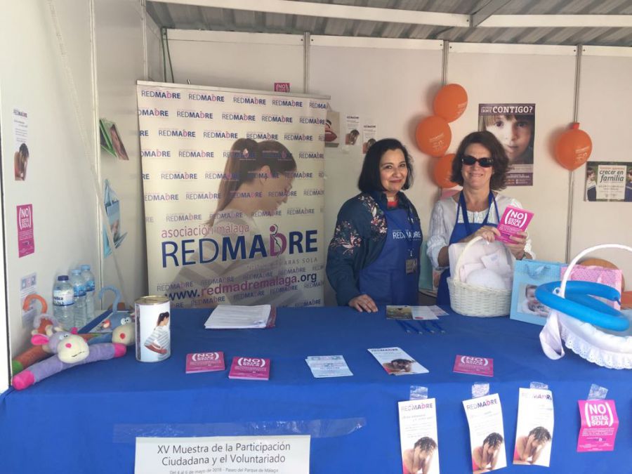 REDMADRE Malaga muestra particiapacion y voluntariado mayo 20188