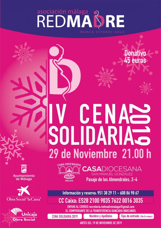 Cena Malaga noviembre 2019