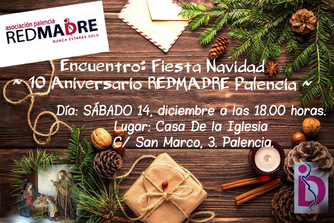 REDMADRE Palencia celebracion diciembre 2019