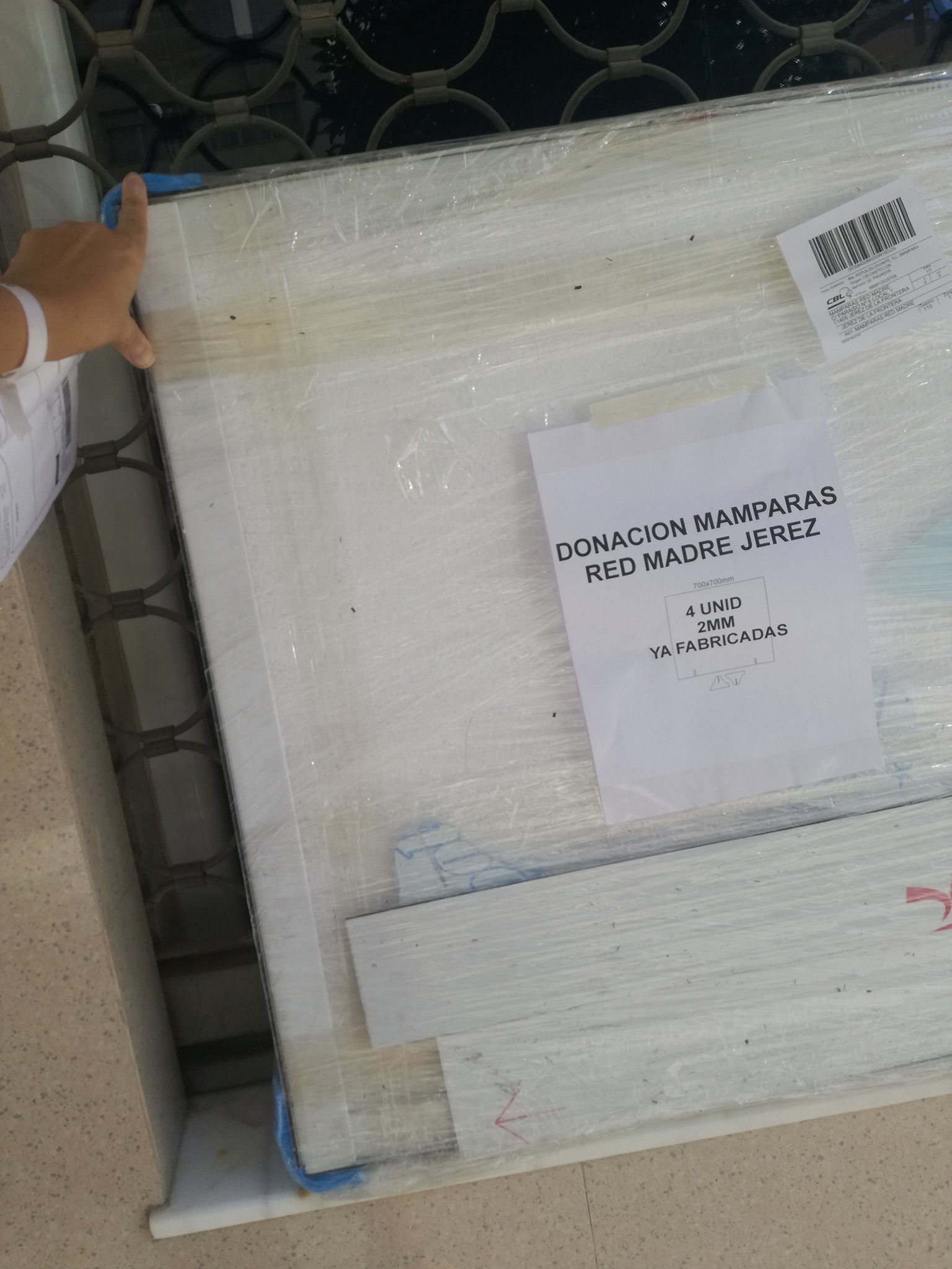 JEREZ donacion rotulos levante