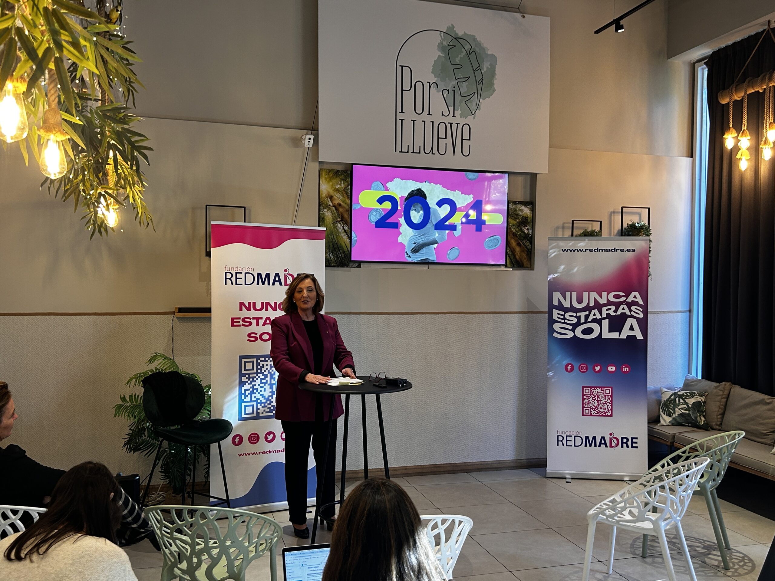 Amaya Azcona, Directora General de la Fundación REDMADRE.