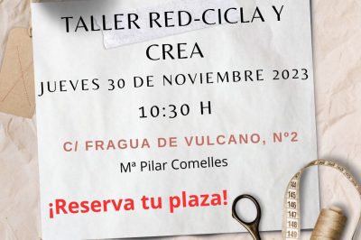 2023-11-30 Taller Red-Cicla y Crea