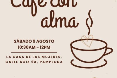 CAFE CON ALMA - 9 AGOSTO